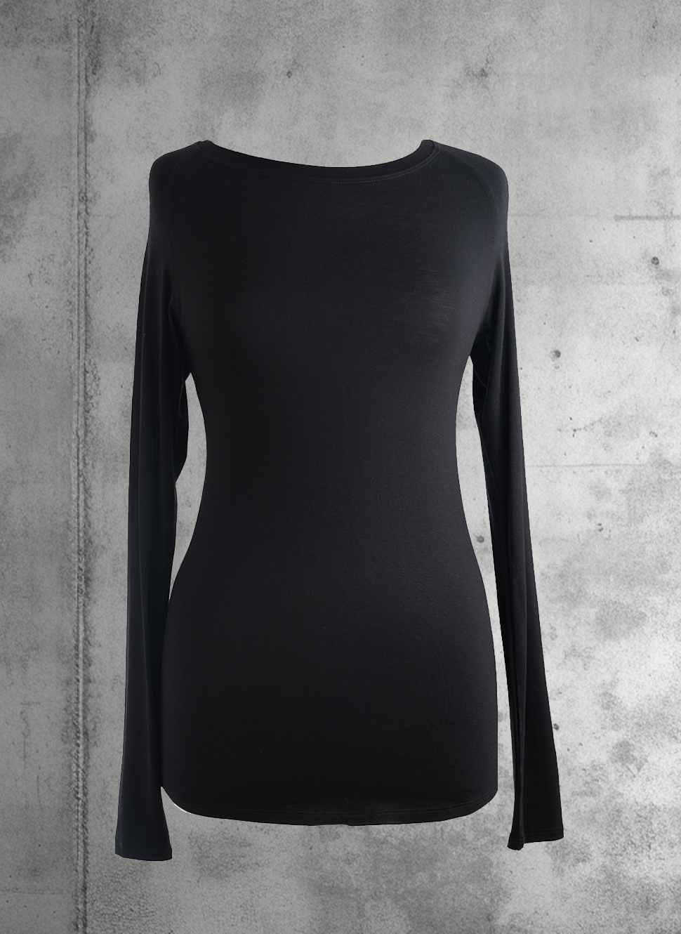Vancouver made loungewear top in black