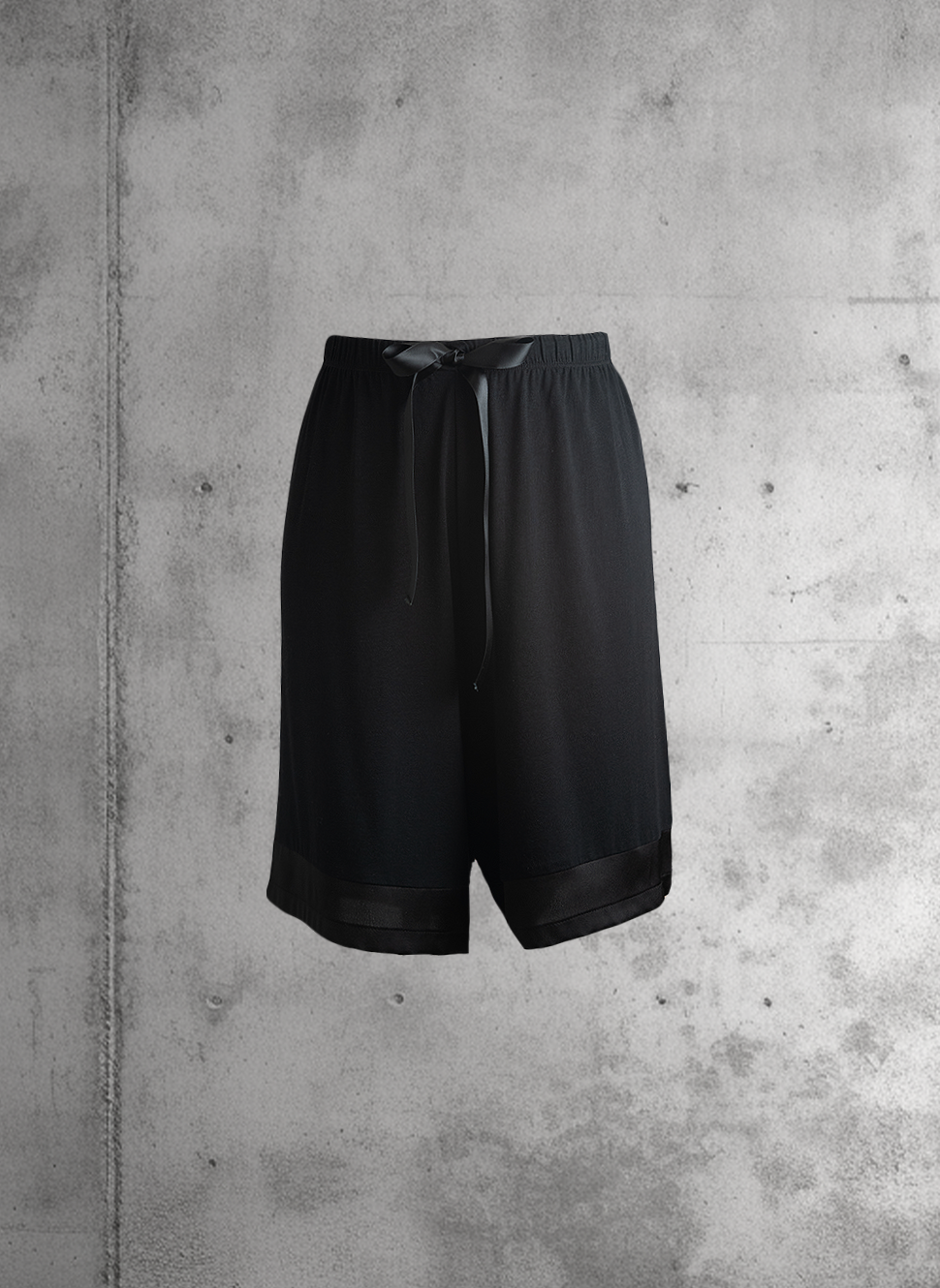 black Canada made pyjama pant short