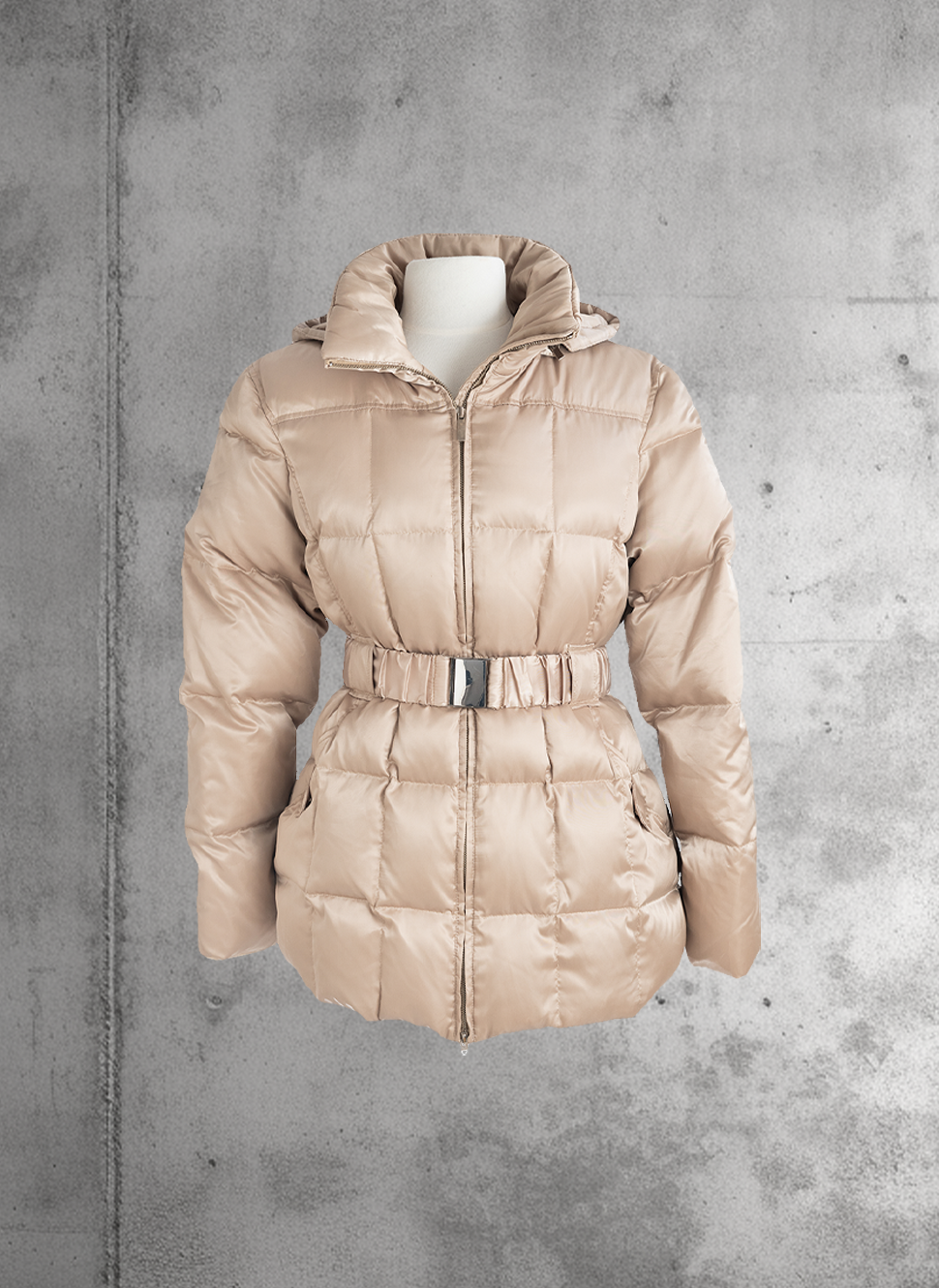 Vintage Vancouver gold down jacket