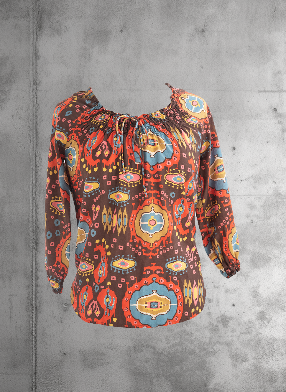 Vintage Canadian silk blouse