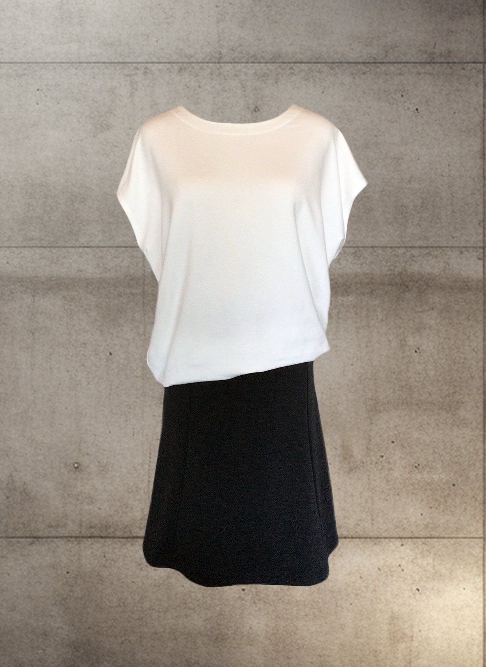 b covered from beach resort to barbecue - french terry drop sleeve