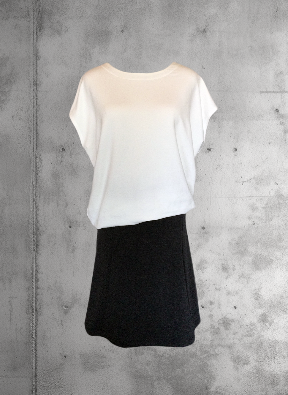 b covered from beach resort to barbecue - french terry drop sleeve