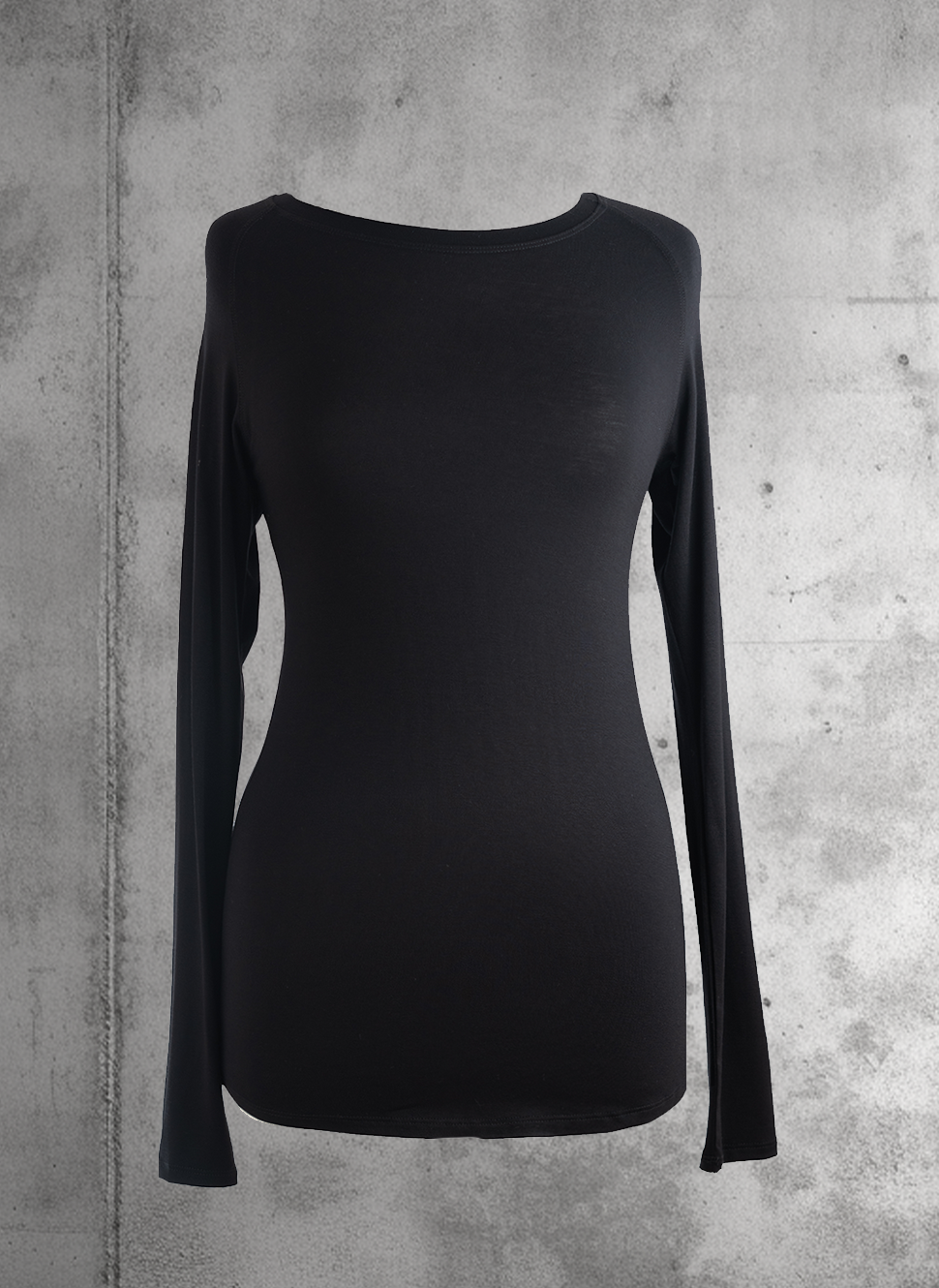 Vancouver made loungewear top in black 