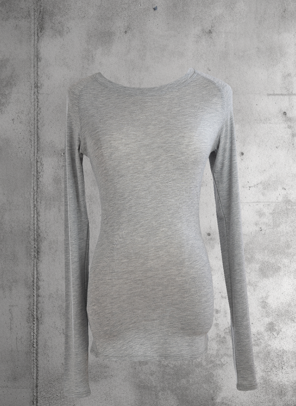 grey loungewear top made in Canada 