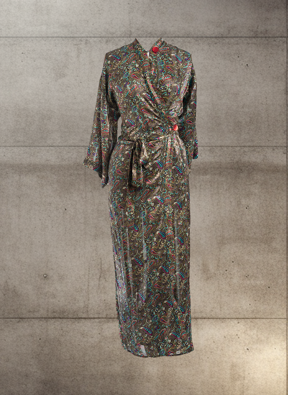 Canadian vintage silk kimono 
