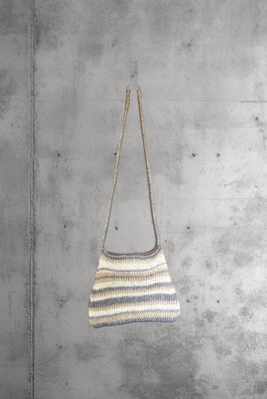 handmade knitted- out & about bag