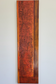 totem #2-mixed media & acrylic on wood 14" x 54"