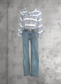 Vintage Vancouver cowgirl top blouse and jeans 